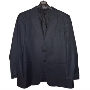 Armani Collezioni Elegant Black Blazer Size 46